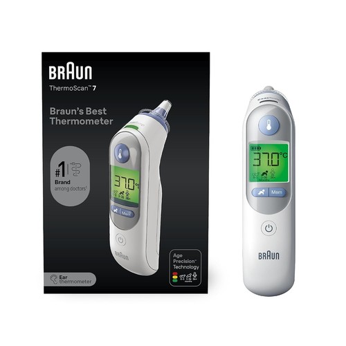 New braun thermoscan 7 - braun,