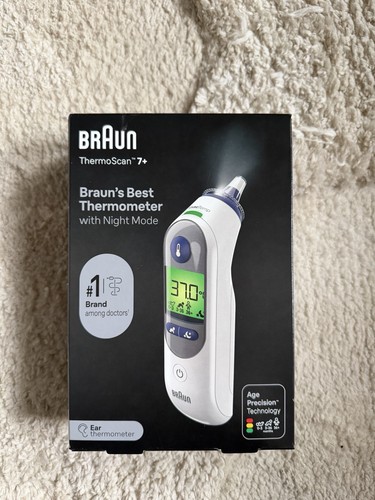 Braun thermoscan ear - 7+,
