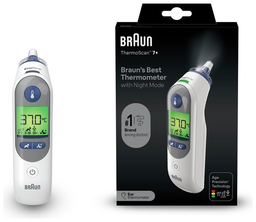 Braun thermoscan ear - thermoscan, 7+