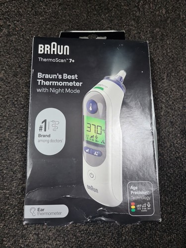 Braun thermoscan with night - with,