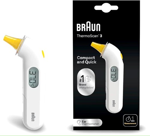 Braun thermoscan ear - thermoscan,
