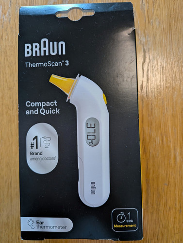 Braun thermoscan digital - thermoscan, ear