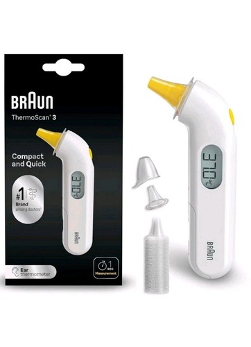 Braun thermoscan digital - braun, 3