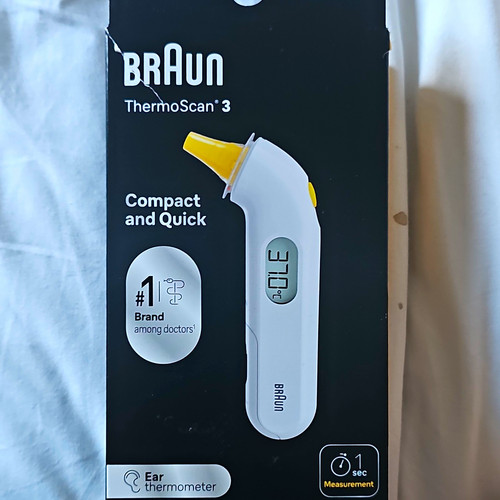 Braun thermoscan ear - thermoscan,