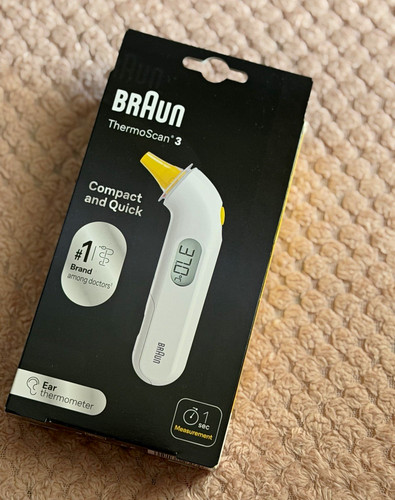 Braun thermoscan ear - thermoscan,