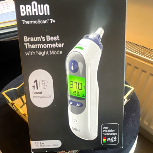 Braun thermoscan ear - braun, 7+