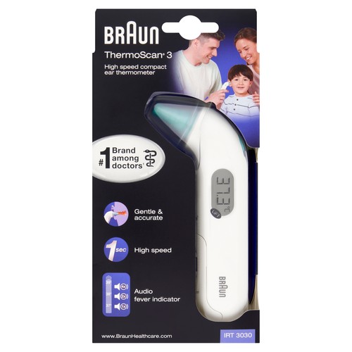 Braun irt3030 thermoscan - irt3030, ear