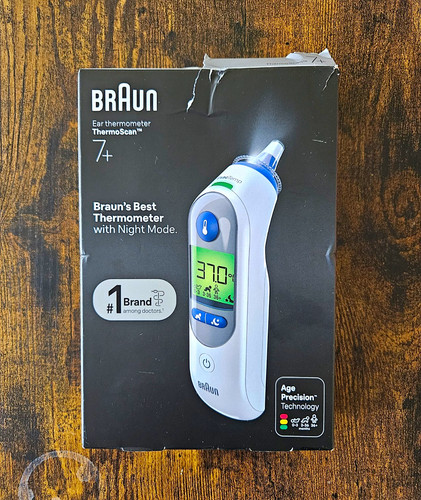 Braun thermoscan ear - thermoscan,