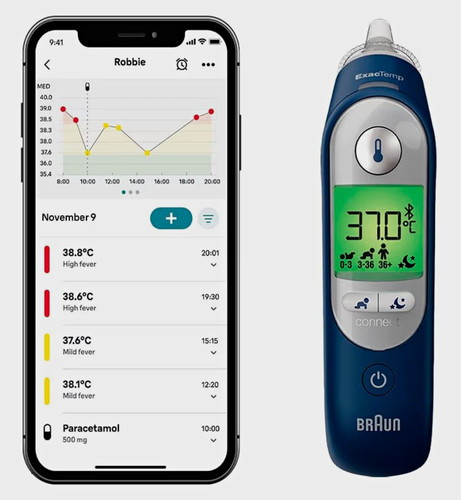 BraunThermoScan7+connect
